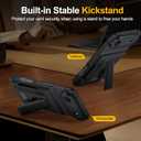 for iPhone Air Case Wallet with Card Holder (4-5Cards) +1 Privacy Screen Protector,[RFID Blocking][Kickstand][Military Drop Protection] Full Camera Protection Wallet Case for iPhone 17 Air