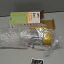 Oil Sprayer for Cooking, 16oz/470ml 2 In 1 Glass Olive Oil Sprayr & pourer for Kitchen, Air Fryer, Cooking, Salad, BBQ (Yellow)