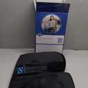 Everlasting Comfort Car Seat Cushion for Driving - Wedge Car Cushion for Office, Travel, Gaming Chair Memory Foam Driver Booster for Short People, Non-Slip, Washable Cover, Back & Sciatica Relief (Black)