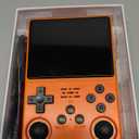 R40S Pro Handheld Retro Gaming Console – 256GB Storage, 3800mAh Battery, 3.5" Full-Lamination IPS Screen, 20+ Emulators, Preloaded 30, 000 Games, WiFi Multiplayer Support (Orange)