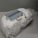 Breling Kids Air Mattress Fitted Sheets Compatible with Intex Cozy Kidz (Sheet Only) Toddler Inflatable Mattress Sheets for Kids Sleepover Party Travel Camping Airbed(White,8 Pcs)