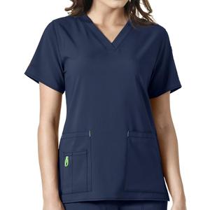 Carhartt Cross-Flex Scrubs for Women, V-Neck Scrub Tops L