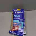 Ziploc Gallon Food Storage Freezer Bags, Stay Open Design, Easy to Fill, 66 Count