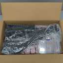 Power Tool Organizer Wall Mount with Charging Station, Garage Storage Rack for Cordless Drill, Tool Battery, Bit and Screwdriver, Utility Shelf with Power Strip and Hooks (3 Layer)