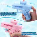 2 Pcs Prank Water Gun,Prank Two-Way Water Gun, Prank Squirt Gun,Reverse Water Guns for Parties & Summer Fun Hilarious Novelty Toy,Swimming Pool Beach Sand Water Fighting Activities Ideas Gift Toys