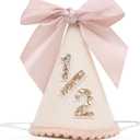 Bow 1/2 Birthday Hat - Little Princess Half Birthday Decorations, 1/2 Way To One Birthday Crown Outfit