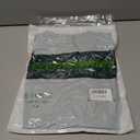 PRETTYGARDEN Women's 2025 Summer Crew Neck Short Sleeve Shirts Lace Going Out Sheer Mesh Crop Tops Dressy Casual Blouses (Green, M)