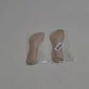 Pair of 2 Pigskin High Heel Cushion Inserts, Adhesive Arch Support Sandal Inserts, Anti-Slip Shoe Inserts for Dress Shoes Flat Shoe Pain Relief, Leather Cushioning Heel Insoles for Boots (M-US 7.5-9, Beige)