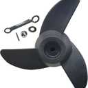 Replacement Trolling Motor Prop Trolling Motors Mount Accessories (3 Blade 50lb 55lb 62lb 86lb Thrust)