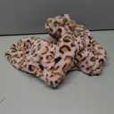 GreenJoy Leopard Print Dog Sweater  Stretchy Fleece Dog Turtleneck Sweatshirt for Puppies & Cats, Soft & Warm Pet Winter Clothes for Small, Medium & Large Dogs (Pink, Large)