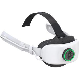BUSQUEDA Comfort Head Strap with Battery for Meta Quest 3,8000Mah Elite Strap Battery Pack Extend 7 hrs Playtime, Adjustable Lightweight Headset Strap Accessories Replacement for Oculus Quest 3
