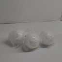 3 Pcs Large Christmas Ball Ornaments 3 Size White Snowball Ornaments for Christmas Tree Decorations Plastic Hanging Christmas Balls for Xmas Party Holiday Wedding Supplies