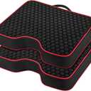 Stadium Seat Cushions - Portable Bleacher Cushions with 2.5" Extra Thick High-Density Foam and Massage Dots, Outdoor Fashion Seat Cushions for Sports Events, Travel, Camping, Chairs