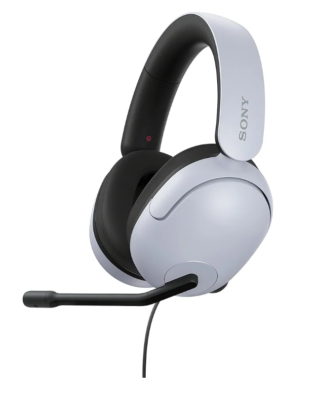 Sony INZONE H3 Wired Gaming Headphones With Mic, PS5 Headphones, Over-Ear, Personalized 360 Spatial Sound, Discord Certified MDR-G300 (White)