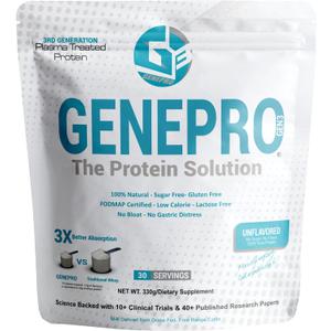 Unflavored Protein Powder - New Formula - Lactose-Free, Gluten-Free, & Non-GMO Whey Isolate Supplement Shake (3rd Generation, 30 Servings) (11.64 Ounce (Pack of 1))