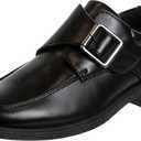 Josmo Boys Classic Comfort Oxford Shoe - Wing Tip Formal Dress Shoes lace up (Colors: Black/Brown/White) (Sizes: 7-10 Toddler / 11-2 Little Kid / 3-6 Big Kid)