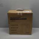 Single Serve Coffee Maker for K-Cup Pod & Grounds, Hot and Iced Coffee Maker, 6 to 14oz Brew Sizes, 50oz Removable Reservoir, Strong Button Feature, Fit 6.5" Mugs, Stainless Steel, Black (11.2 Inch)