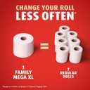 Charmin Ultra Strong Clean Touch Toilet Paper, 12 Family Mega XL Rolls = 84 Regular Rolls