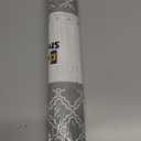 Drawer & Shelf Liner for Kitchen Cabinets 17.5 x 120", Non-Slip Non-Adhesive Shelf Paper Protect Dresser and Cupboard, Waterproof Drawer Mats for Bathroom, Easy to Cut (Grey Diamond)