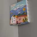 Infinno Inflatable Tummy Time Mat Premium Baby Water Play Mat for Infants and Toddlers Baby Toys for 3 to 24 Months, Strengthen Your Baby's Muscles, Portable (Blue)