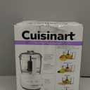 Cuisinart Mini-Prep Plus Food Processor, 24-Ounce Mini Food Processor to Chop Herbs, Vegetables, and Hard Cheese, 24-Ounce Work Bowl, Reversible Stainless Steel Blade, DLC-2A, White