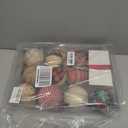 12 Pcs Burlap Christmas Ball Ornaments, 3.15 Inches Rustic Buffalo Plaid Christmas Tree Ornaments, Natural Jute Farmhouse Decorations for Xmas Tree, Holiday, Party