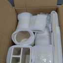 21 Pcs Bathroom Accessory Set with Waterproof Shower Curtain and Non Slip Mat,Resin Bath Set with Toothbrush Holder and Lotion Soap Dispenser,Bathroom Countertop Organizer Set for Home Apartment (Beige)