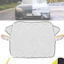 Somefune Windshield Cover - 2025 Upgraded Car Windshield Magnetic Snow Cover, All Weather Windshield Cover with Magnets, Universal Fit for Any Car (SUV)