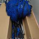 Portable 22ft x 12ft x 8ft Baseball & Softball Batting Cage  Easy to Install Hitting Cage with Pitching Machine Hole, 3-Ply Blue Netting, 14mm Fiberglass Poles, Secure Steel Frame & Carry Bag Include