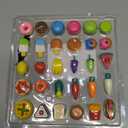 Mr. Pen- Mini Food Erasers for Kids, 30 pcs, 3D Mini Erasers for Kids, Non-Toxic & Safe for Children, No Smudge (Bright 1)