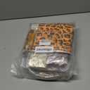 cocomigo 204Pcs Cheetah Birthday Decorations Tableware Set Serves 25 Guests, Cheetah Print Supplies Include Banner, Plates, Balloons and Tablecloth Etc, for Leopard Birthday Decorations