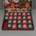 Advent Calendar 2025 Building Blocks, 24 Days Christmas Countdown Kit with 4386PCS Micro Blocks Animal Santa Reindeer Snowman Tree, Holiday Gifts for Kids Boys Girls