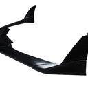 CHIESMA for C8 Corvette Front Lip Fit for 2020-2025 Chevrolet Corvette C8 Z51 STG 7PCs ABS Front Splitter Bumper Lip with Corner (Gloss Black)