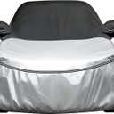 Cartist 420d Car Cover Fits for Toyota Corolla 2000-2025 2026, All Weather Car Covers Outdoor for Corolla Accessories, Waterproof, with Zipper & Reflective Safety Strips
