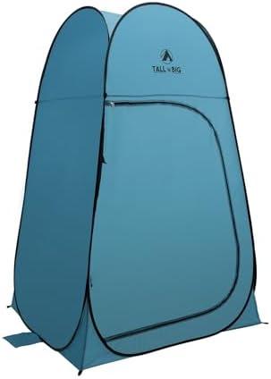 GigaTent Tall ‘N’ Big Pop Up Pod Changing Room Privacy Tent – Instant Portable Outdoor Shower Tent, Camp Toilet, Rain Shelter for Camping & Beach – Lightweight & Sturdy, Easy Set Up,
