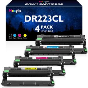 DR223CL DR-223CL Drum Unit Set Replacement for Brother DR223CL Drum Unit for Brother HL-L3210CW HL-L3230CDW HL-L3270CDW HL-L3290CDW MFC-L3710CW MFC-L3750CDW MFC-L3770CDW Printer ( BK/C/M/Y, 4 Pack)