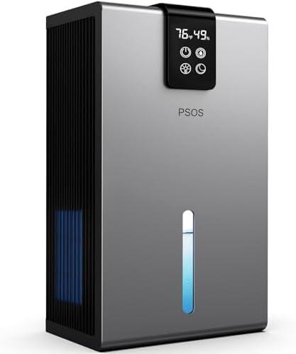 Dehumidifier,Dehumidifier for Home, Auto Shut Off,7 Colors LED Light