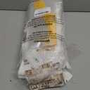 OIAHOMY Small Woven Rope Basket with Gift Bags and Ribbons, Gift basket Empty for Baby shower Birthday, Halloween, Christmas, Cute Cat Ear Handles for Shelf Living Room Bathroom, White (13.5''10"6'')