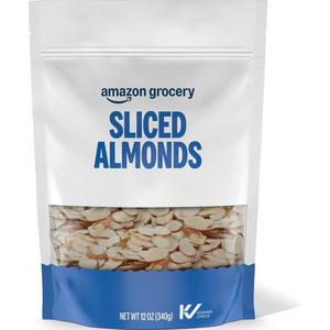 Amazon Grocery, Sliced Almonds, 12 Oz (Previously Happy Belly, Exp. 06/01/2027