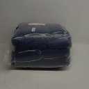 Waterproof Wicker Chair Cushions of 3 Pieces Piped Edges Premium Thick Cushions, All Weather Outdoor Loveseat Cushions for Patio Seat, 1 Loveseat and 2 U-Shaped Cushions, Blue