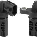 Motoforti Engine Camshaft Position Sensor, Cam Position Sensor, for Infiniti M45 4.5L 2003-2007, ABS Metal, No.237312Y52A, Black, 2 Pcs