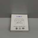 Wireless Gamecube Controller for Nintendo Switch,Wireless Switch Pro Controller for Nintendo Switch/PC/Steam,One-Button Wake Up,6-Axis Gyro Motion,Turbo & Auto Turbo(Black)