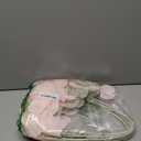 OJRTHDE 7PCS Long Artificial Eucalyptus Stems 35.4" Tall Fake Branches with Silk Apple Leaves Faux Pink Plants Bouquets for Party Wedding Flowers Arrangements Accessories Home Table Vase Decorations