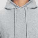 Zylioo Men Tall Sweatshirt Crewneck Pullover Long Fit Soft Casual Sweatshirt Top for Tall Men Daily Wear (Gray, M)