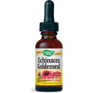 Nature's Way Echinacea and Goldenseal Glycerite, 1 Ounce (Pack of 2)