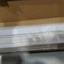 LazBlinds No Tools No Drill 1" Vinyl Mini Blinds, Cordless Blinds for Windows, Light Filtering Horizontal Window Blinds & Shades, 33" W x 64" H, White