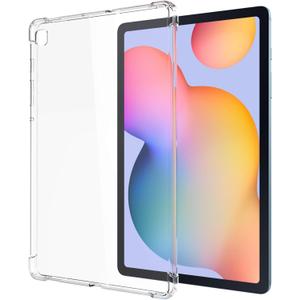Clear Case for Samsung Galaxy Tab S6 Lite 10.4" 2020 (SM-P610/P615), Slim Lightweight Soft TPU Silicone Shock Absorption Protective Cover for Samsung Galaxy S6 Lite 10.4" 2020