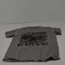 I Lift Because My Wife Is Hot Funny Lifting Workout Husband T-Shirt (Size Small)