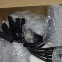 UF413 8 PCS Ignition Coil Pack & 19299585 8PCS Iridium Spark Plugs & 8PCS Wires Fits For Chevy Silverado 1500 GMC Pontiac G8 Grand Prix H3 Tahoe Yukon Replacement for D510C 5C1554