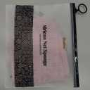 African Net Sponge Authentic African Exfoliating Net Sponge with Knots Real Sapo Sponge with Handles Afro Scrub Net Bath Cloth for Shower (Pink)